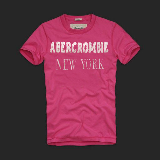 Abercrombie Fitch Hombres De Cuello Redondo Corto Remera AF5288